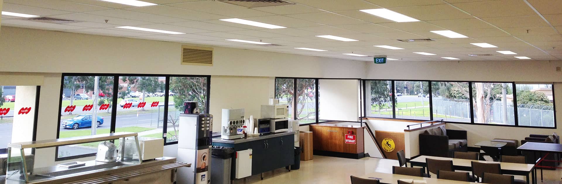 littil LED Lights Projects Woolworths Office