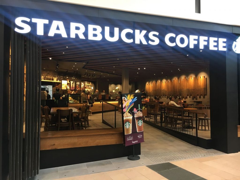 littil LED Lights Projects Starbucks Coffee Australia Hospitality